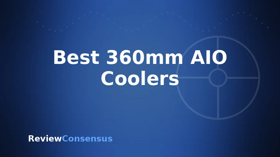 Best 360mm AIO Coolers in 2026 (Top 7)