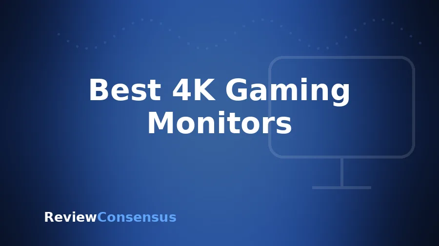 Best 4K Gaming Monitors in 2026 (Top 7)
