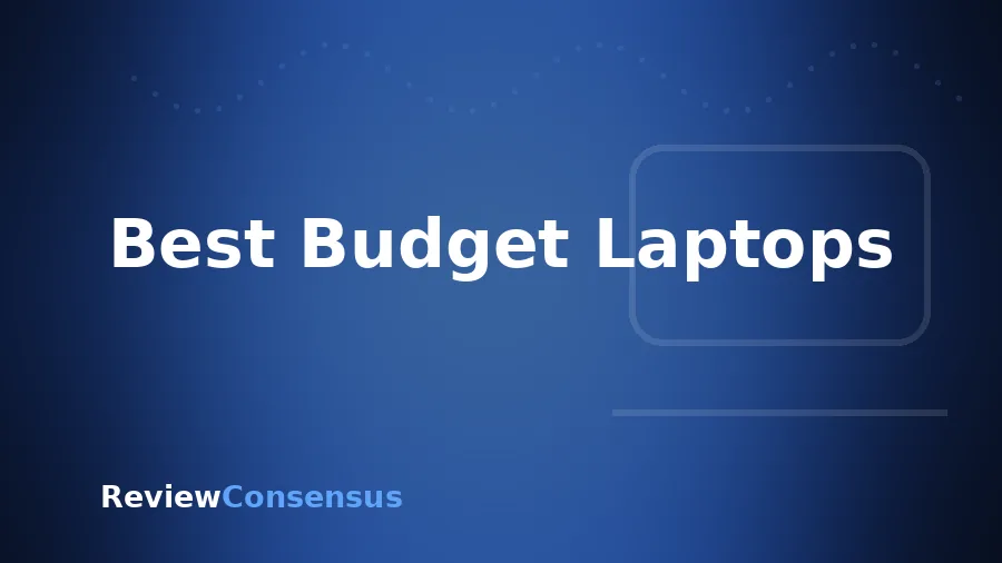 Best Budget Laptops in 2026 (Top 7)