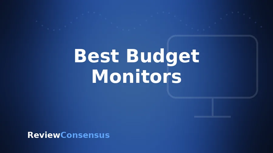 Best Budget Monitors in 2026 (Top 8)