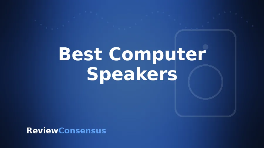 Best Computer Speakers in 2026 (Top 8)