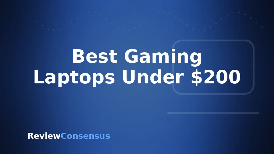 Best Gaming Laptops Under $200 in 2026 (Top 7)