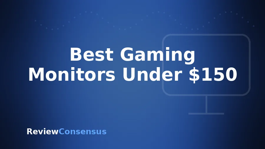 Best Gaming Monitors Under $150 in 2026 (Top 7)