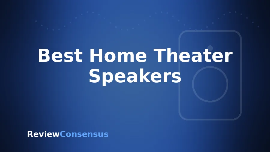 Best Home Theater Speakers in 2026 (Top 7)