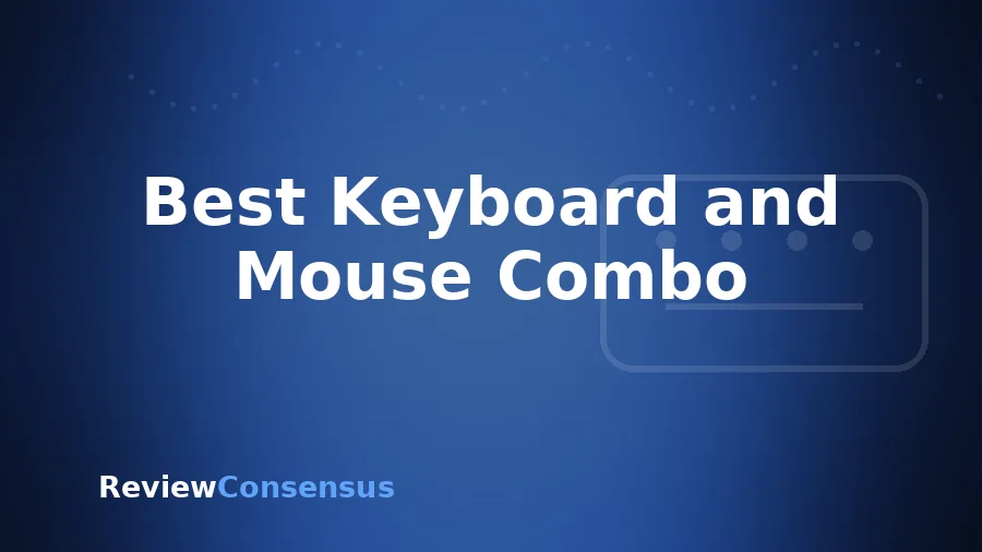 Best Keyboard and Mouse Combo in 2026 (Top 7)