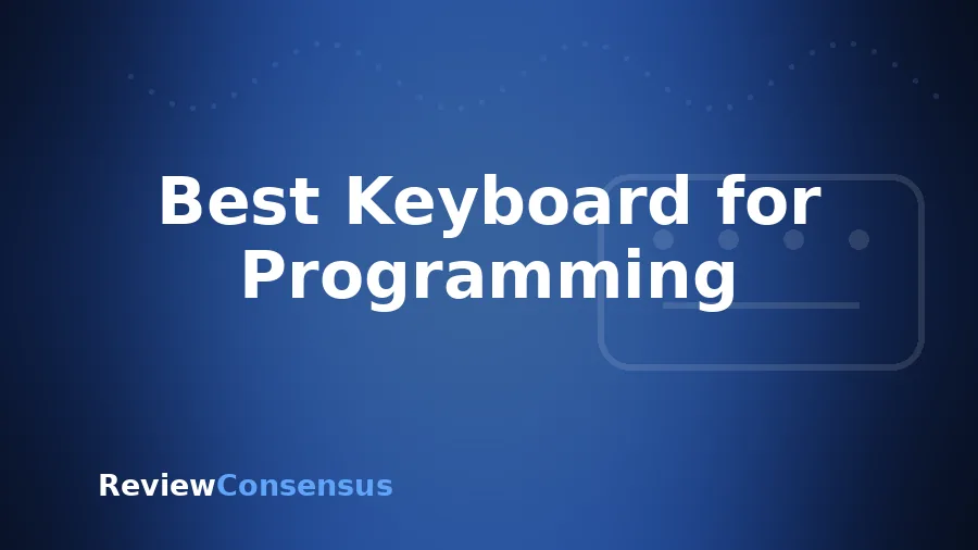 Best Keyboard for Programming in 2026 (Top 7)