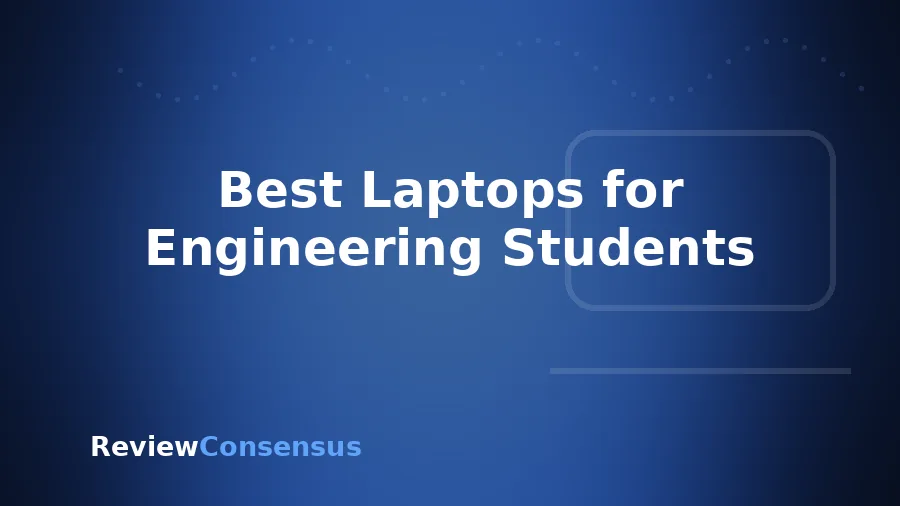 Best Laptops for Engineering Students in 2026 (Top 7)