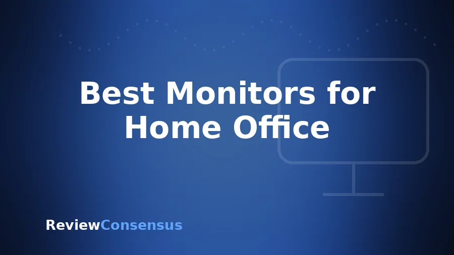 Best Monitors for Home Office in 2026 (Top 8)