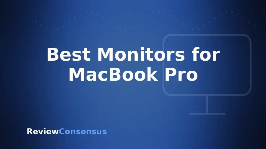 Best Monitors for MacBook Pro in 2026 (Top 8)