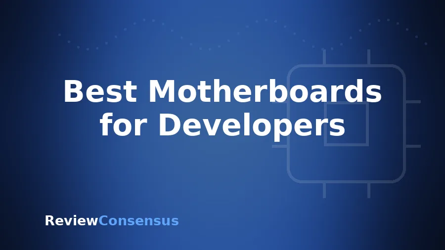 Best Motherboards for Developers in 2026 (Top 8)