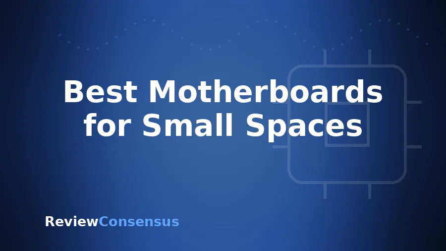 Best Motherboards for Small Spaces in 2026 (Top 7)