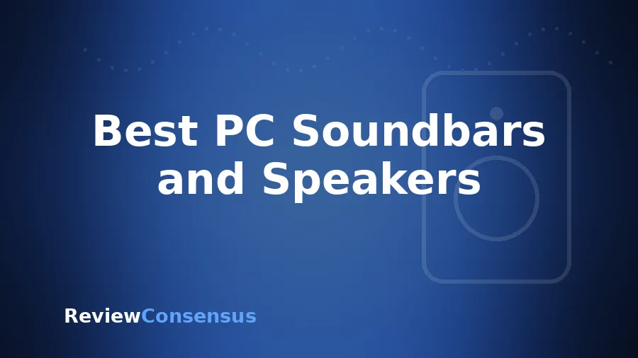 Best PC Soundbars and Speakers in 2026 (Top 8)