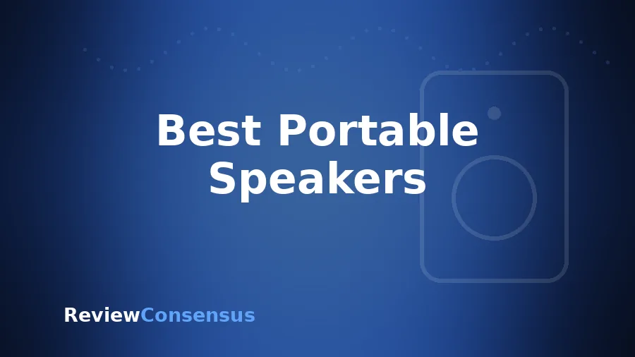 Best Portable Speakers in 2026 (Top 8)