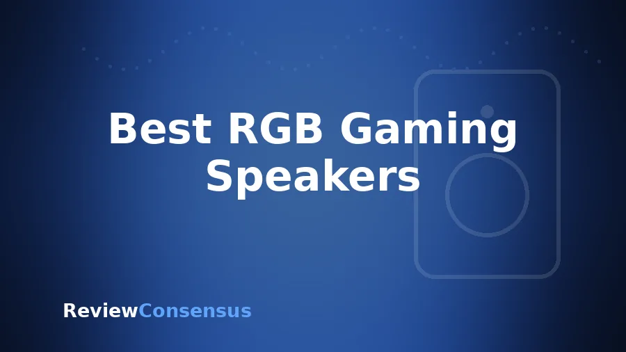 Best RGB Gaming Speakers in 2026 (Top 8)
