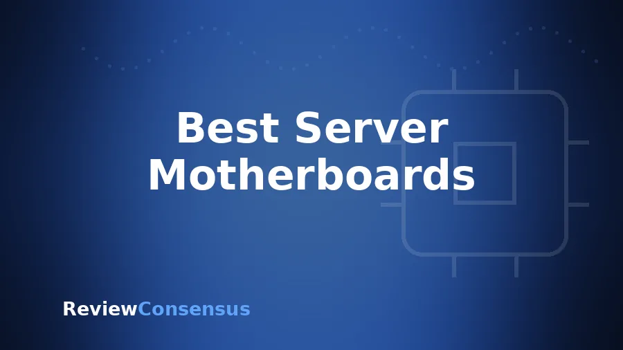 Best Server Motherboards in 2026 (Top 7)